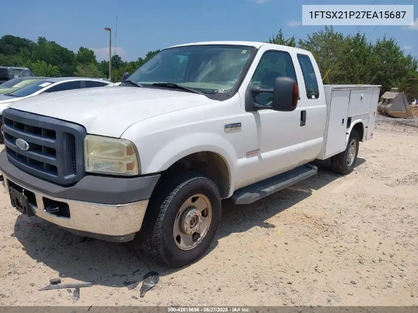2007 Ford F-250 Lariat/Xl/Xlt VIN: 1FTSX21P27EA15687 Lot: 42615656