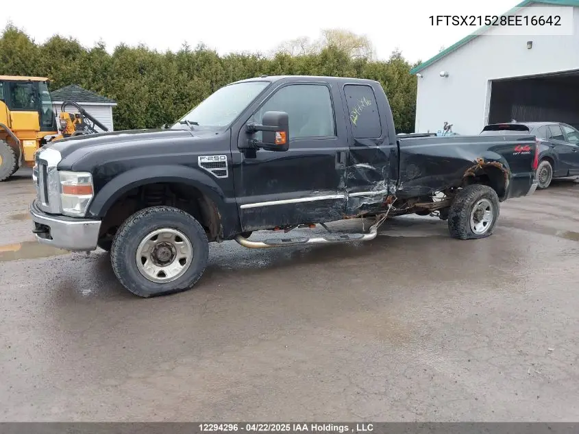 2008 Ford F-250 Fx4/Lariat/Xl/Xlt VIN: 1FTSX21528EE16642 Lot: 12294296