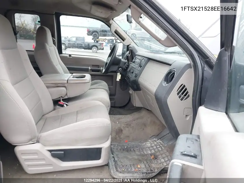 2008 Ford F-250 Fx4/Lariat/Xl/Xlt VIN: 1FTSX21528EE16642 Lot: 12294296