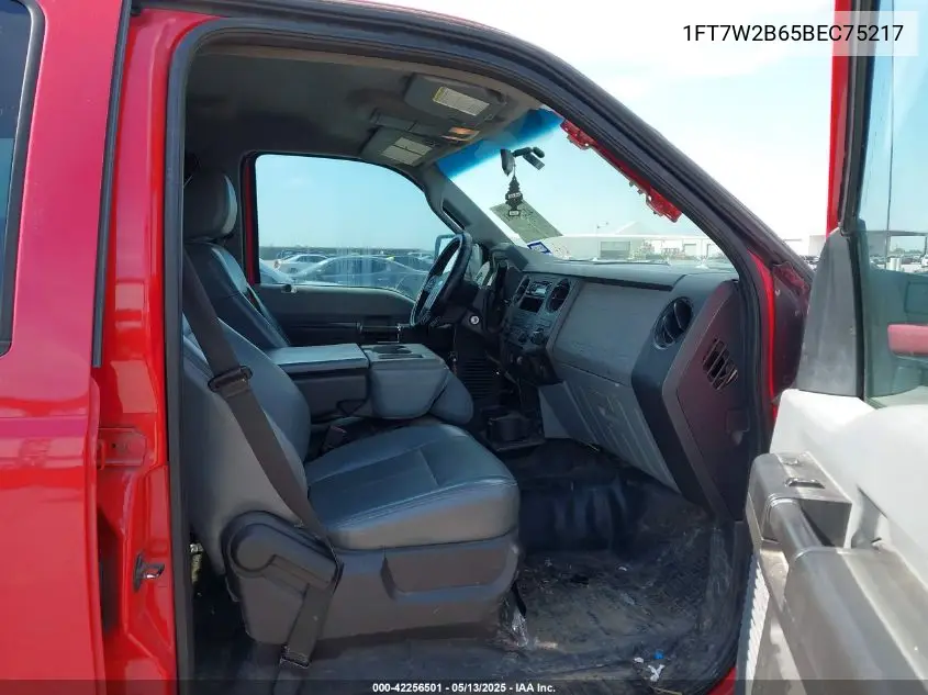 2011 Ford F-250 Xl VIN: 1FT7W2B65BEC75217 Lot: 42256501