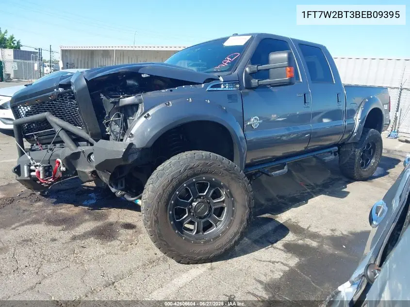 2011 Ford F250 Super Duty VIN: 1FT7W2BT3BEB09395 Lot: 42606604