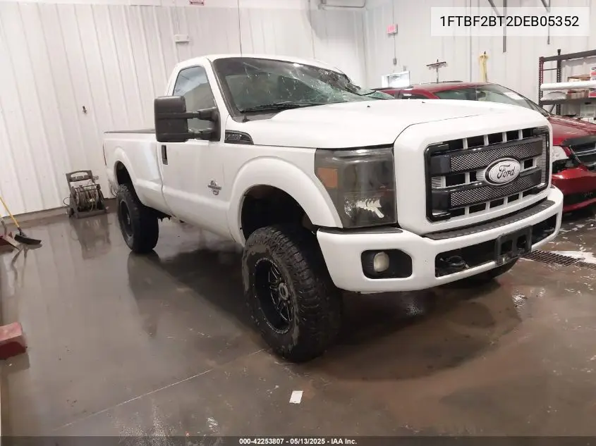 2013 Ford F-250 Xl VIN: 1FTBF2BT2DEB05352 Lot: 42253807