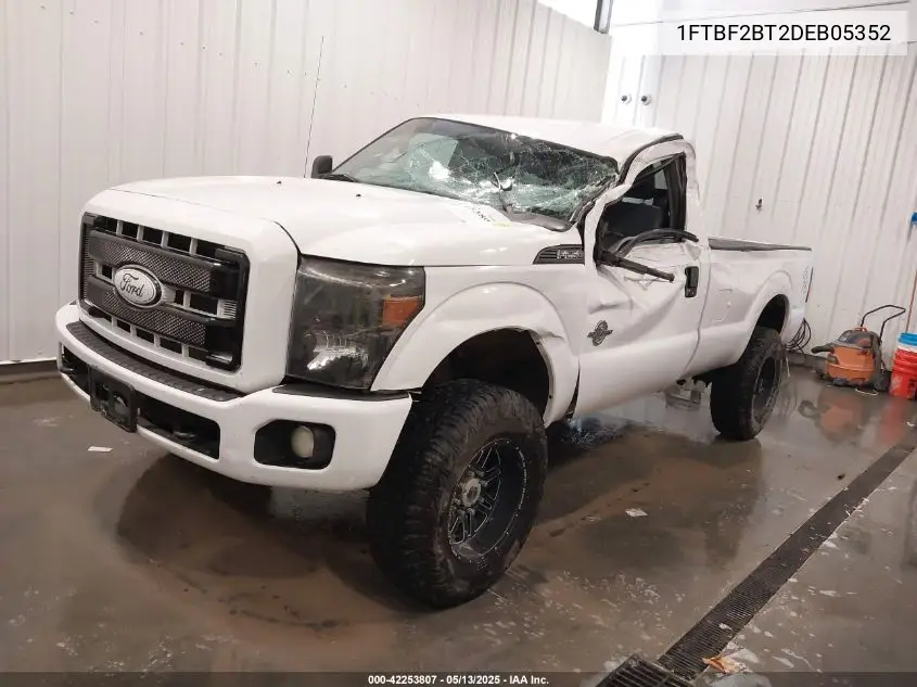 2013 Ford F-250 Xl VIN: 1FTBF2BT2DEB05352 Lot: 42253807