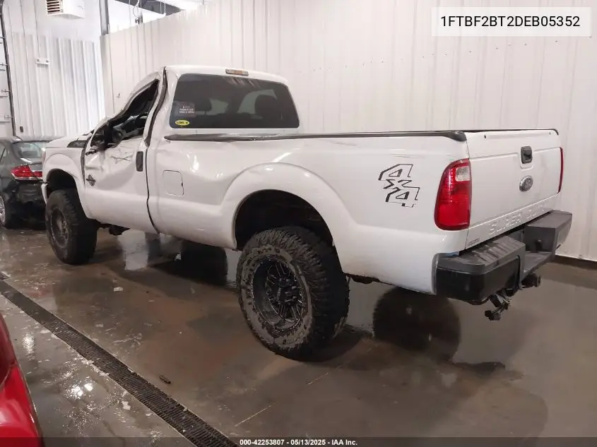 2013 Ford F-250 Xl VIN: 1FTBF2BT2DEB05352 Lot: 42253807