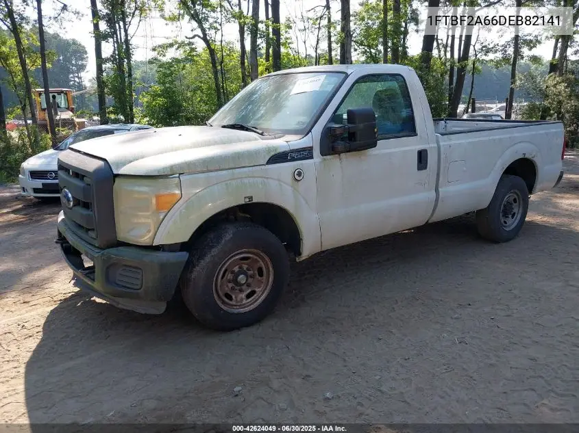2013 Ford F-250 Xl VIN: 1FTBF2A66DEB82141 Lot: 42624049