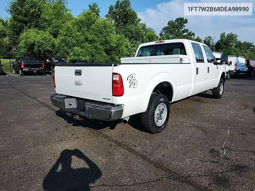 2013 Ford F250 Super Duty VIN: 1FT7W2B68DEA98990 Lot: 42641181