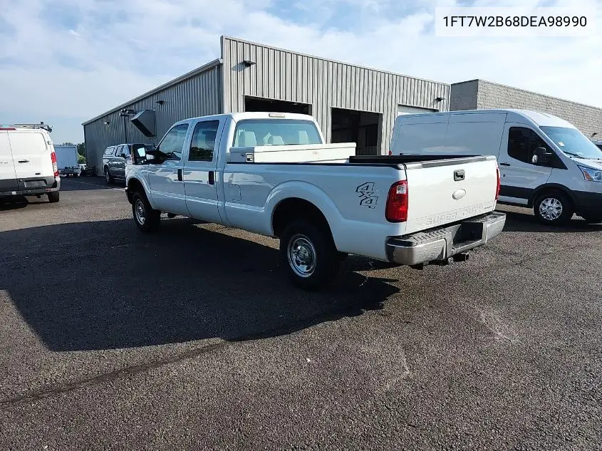 2013 Ford F250 Super Duty VIN: 1FT7W2B68DEA98990 Lot: 42641181
