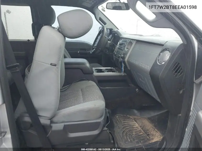 2014 Ford F-250 Xlt VIN: 1FT7W2BT8EEA01598 Lot: 42258142