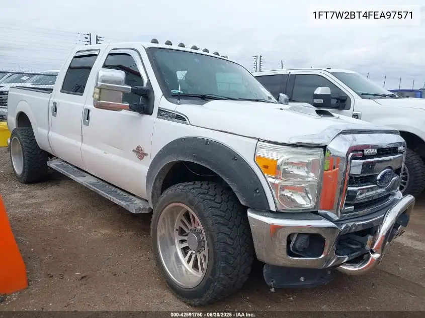 2015 Ford F250 Xlt VIN: 1FT7W2BT4FEA97571 Lot: 42591750