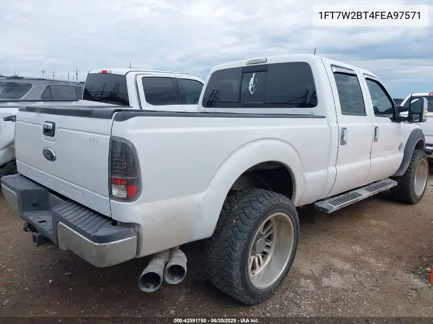 2015 Ford F250 Xlt VIN: 1FT7W2BT4FEA97571 Lot: 42591750