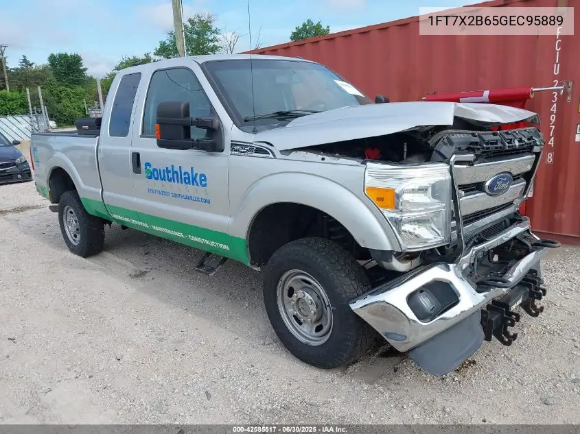 2016 Ford Super Duty F-250 Srw Xlt VIN: 1FT7X2B65GEC95889 Lot: 42585517
