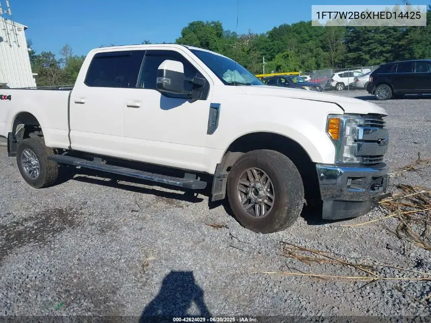 2017 Ford F250 Lariat VIN: 1FT7W2B6XHED14425 Lot: 42624029