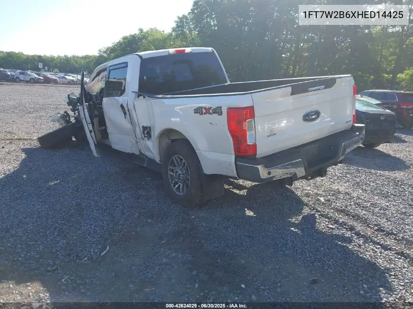 2017 Ford F250 Lariat VIN: 1FT7W2B6XHED14425 Lot: 42624029