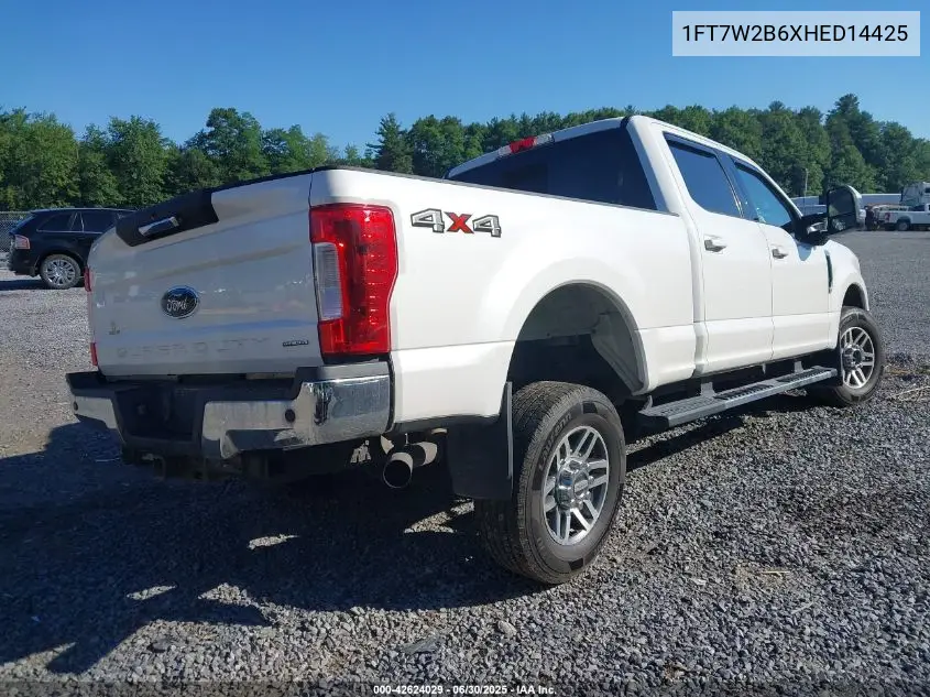 2017 Ford F250 Lariat VIN: 1FT7W2B6XHED14425 Lot: 42624029