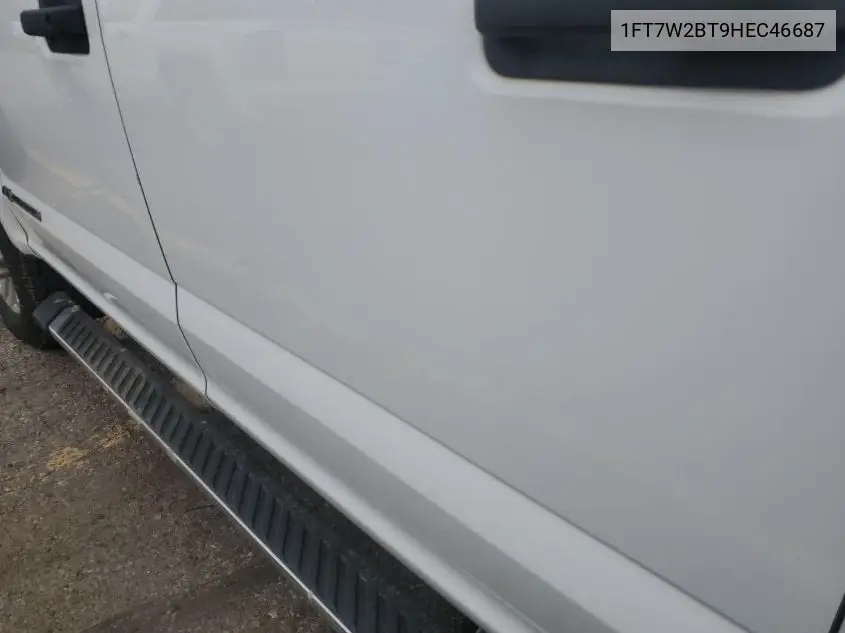 2017 Ford F250 Super Duty VIN: 1FT7W2BT9HEC46687 Lot: 42642651