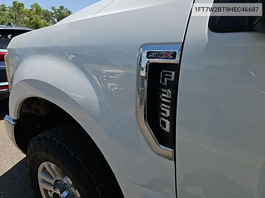 2017 Ford F250 Super Duty VIN: 1FT7W2BT9HEC46687 Lot: 42642651