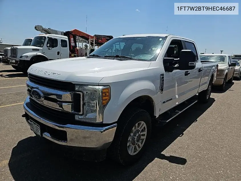 2017 Ford F250 Super Duty VIN: 1FT7W2BT9HEC46687 Lot: 42642651