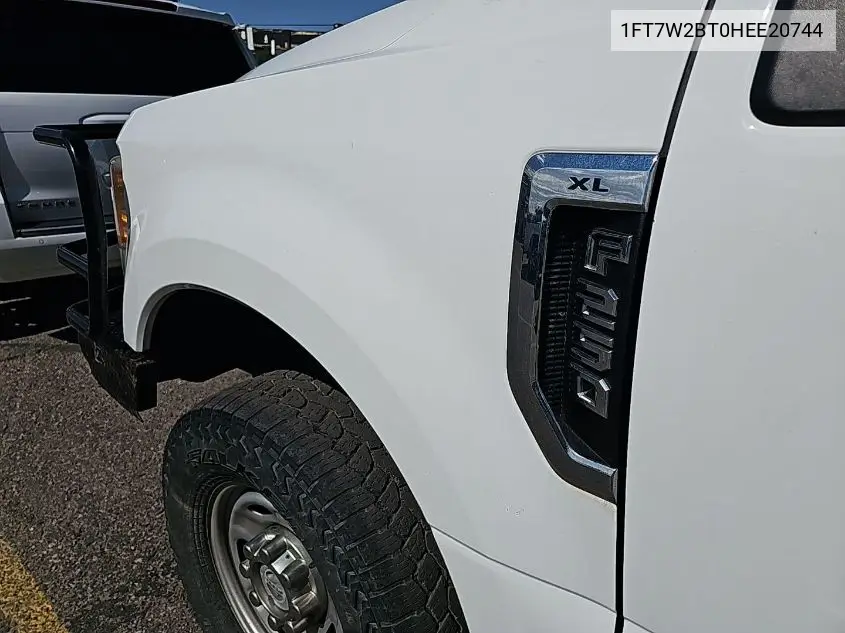 2017 Ford F250 Super Duty VIN: 1FT7W2BT0HEE20744 Lot: 42642765