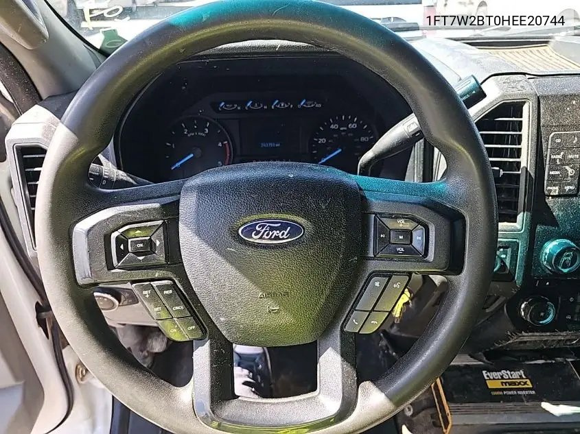 2017 Ford F250 Super Duty VIN: 1FT7W2BT0HEE20744 Lot: 42642765