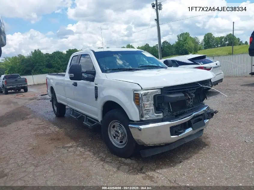 2018 Ford F-250 Xl VIN: 1FT7X2A64JEC38334 Lot: 42254856