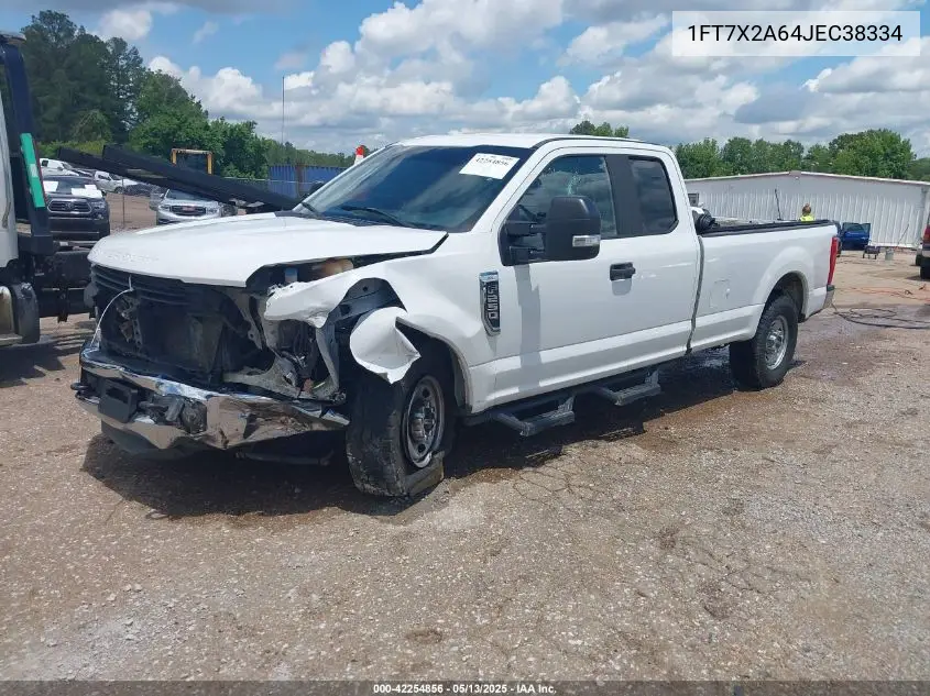 2018 Ford F-250 Xl VIN: 1FT7X2A64JEC38334 Lot: 42254856
