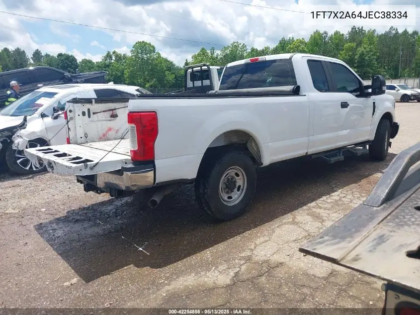 2018 Ford F-250 Xl VIN: 1FT7X2A64JEC38334 Lot: 42254856