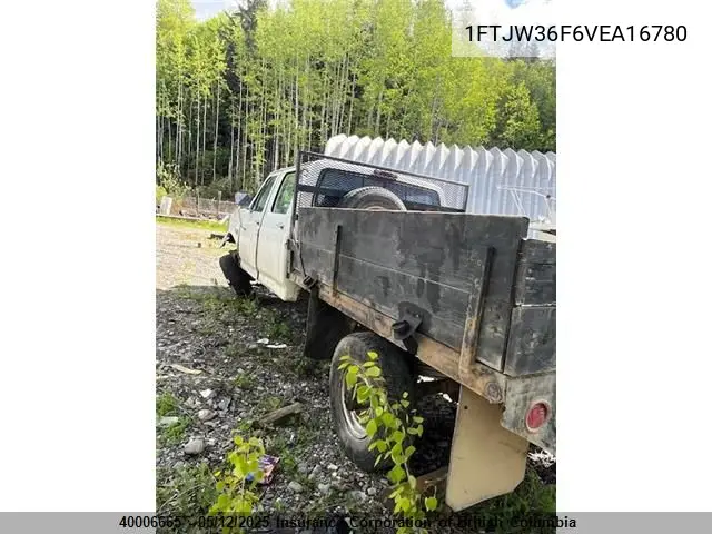 1997 Ford F-350 Xl VIN: 1FTJW36F6VEA16780 Lot: 40006665