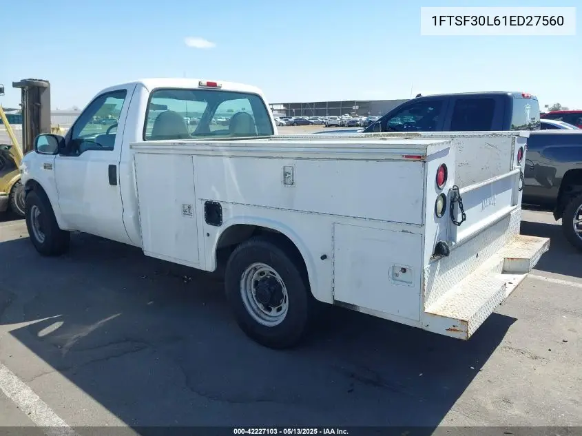 2001 Ford F-350 Xl/Xlt VIN: 1FTSF30L61ED27560 Lot: 42227103