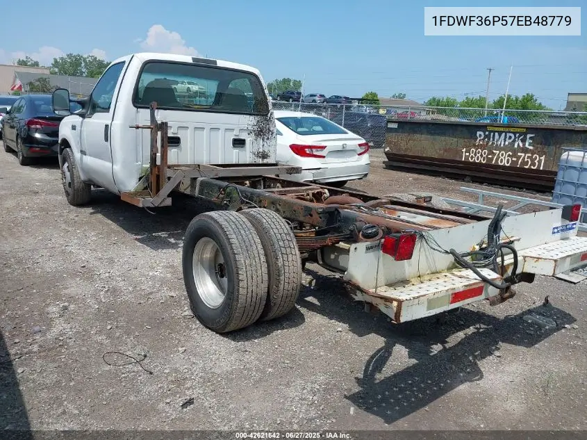 2007 Ford F-350 Chassis Xl/Xlt VIN: 1FDWF36P57EB48779 Lot: 42621642