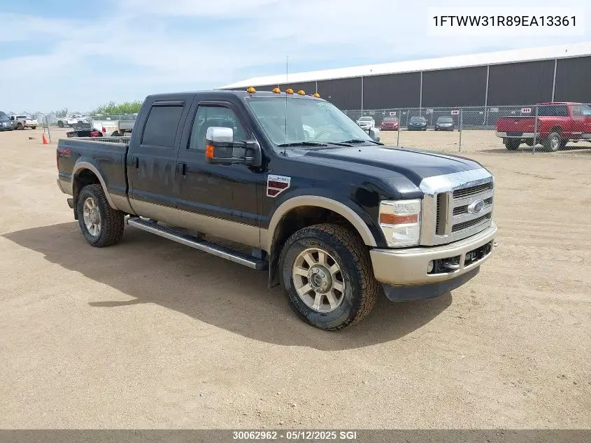 2009 Ford F350 Super Duty VIN: 1FTWW31R89EA13361 Lot: 30062962