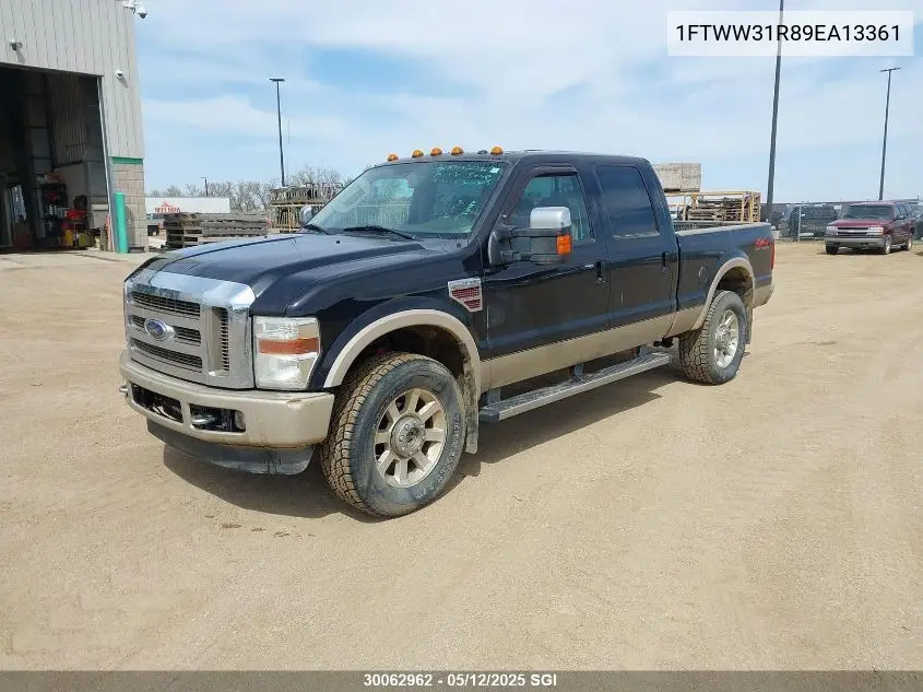 2009 Ford F350 Super Duty VIN: 1FTWW31R89EA13361 Lot: 30062962
