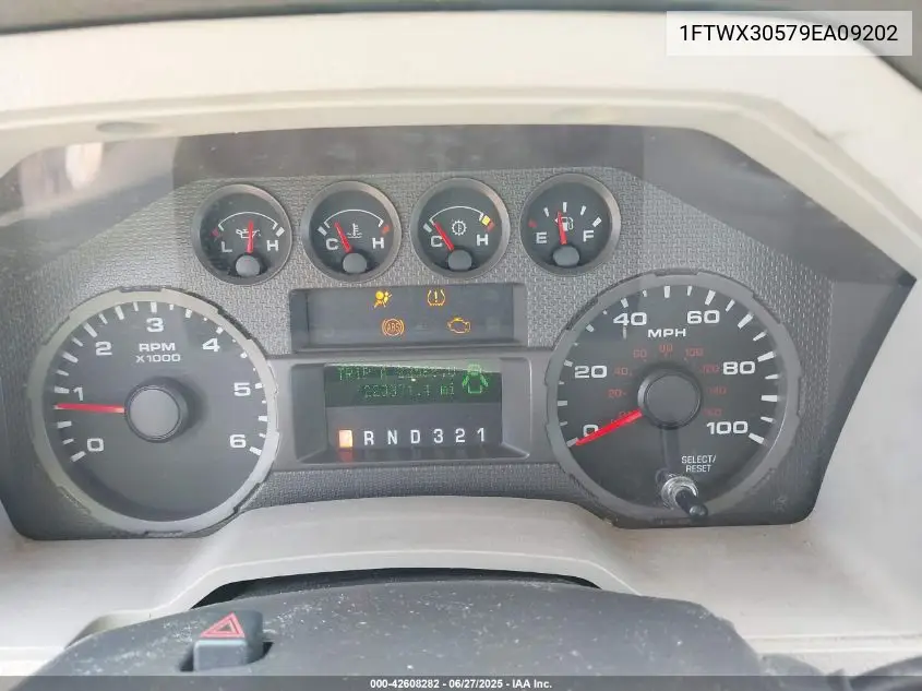2009 Ford F-350 Lariat/Xl/Xlt VIN: 1FTWX30579EA09202 Lot: 42608282