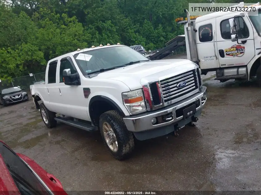 2010 Ford F-350 Cabela's/Harley-Davidson/King Ranch/Lariat/Xl/Xlt VIN: 1FTWW3BR2AEA33270 Lot: 42240552