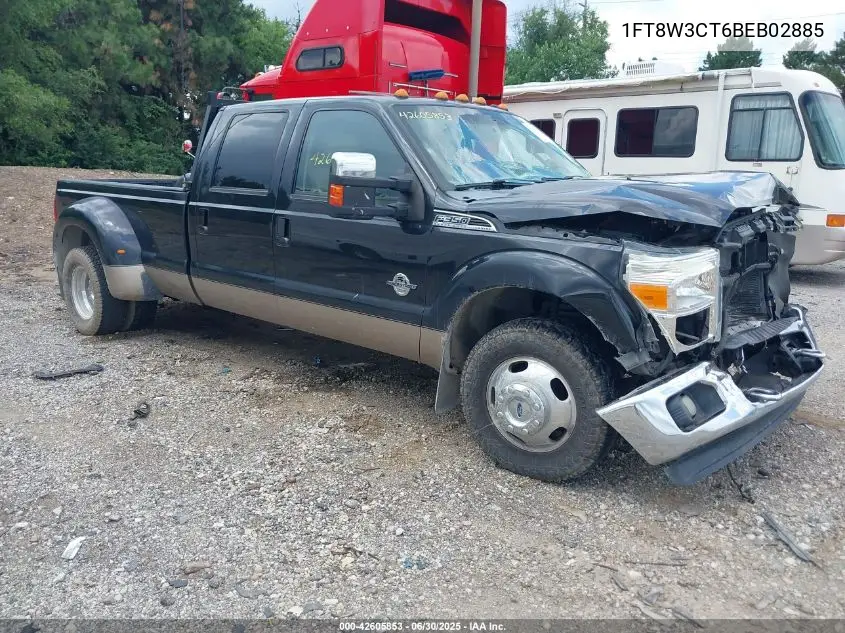 1ft8w3ct6beb02885 1FT8W3CT6BEB02885 2011 Ford F-350 Lariat