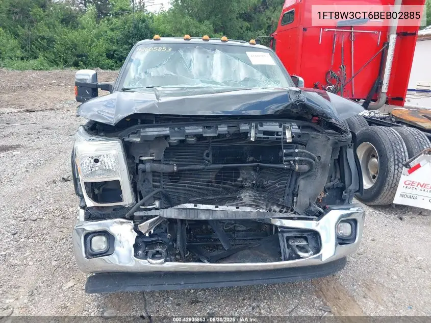 1ft8w3ct6beb02885 1FT8W3CT6BEB02885 2011 Ford F-350 Lariat