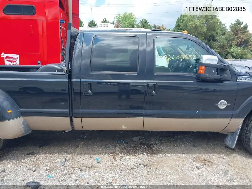 1ft8w3ct6beb02885 1FT8W3CT6BEB02885 2011 Ford F-350 Lariat