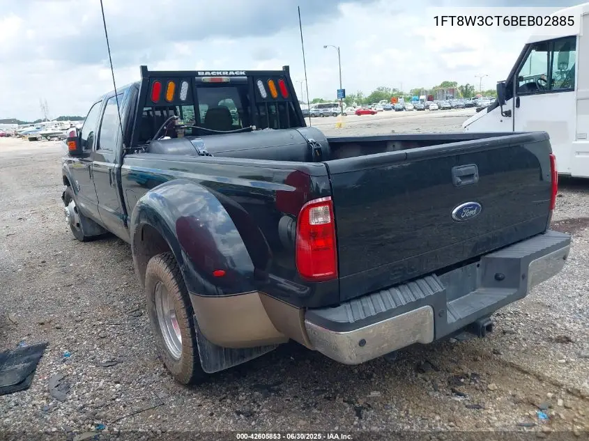 1ft8w3ct6beb02885 1FT8W3CT6BEB02885 2011 Ford F-350 Lariat