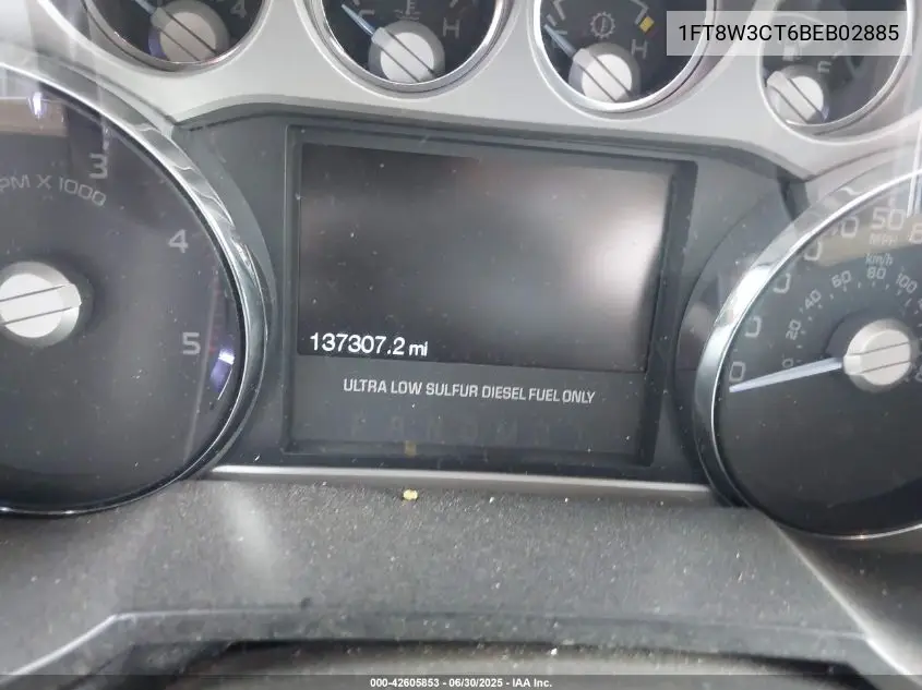 1ft8w3ct6beb02885 1FT8W3CT6BEB02885 2011 Ford F-350 Lariat