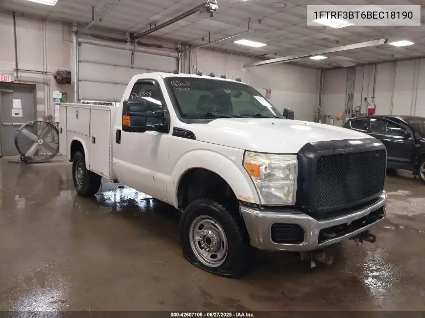 2011 Ford F-350 Xl VIN: 1FTRF3BT6BEC18190 Lot: 42607105