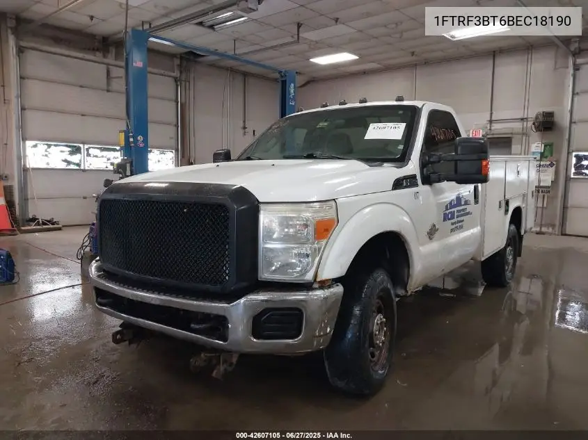 2011 Ford F-350 Xl VIN: 1FTRF3BT6BEC18190 Lot: 42607105
