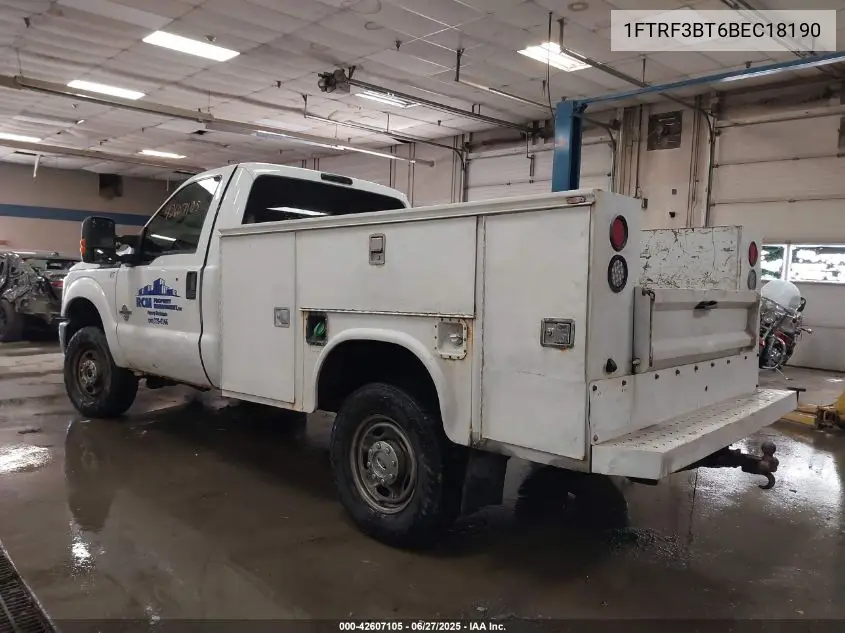 2011 Ford F-350 Xl VIN: 1FTRF3BT6BEC18190 Lot: 42607105