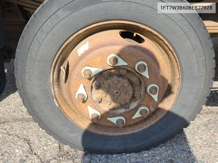 2011 Ford F350 Super Duty VIN: 1FT7W3B60BEB77928 Lot: 42626946