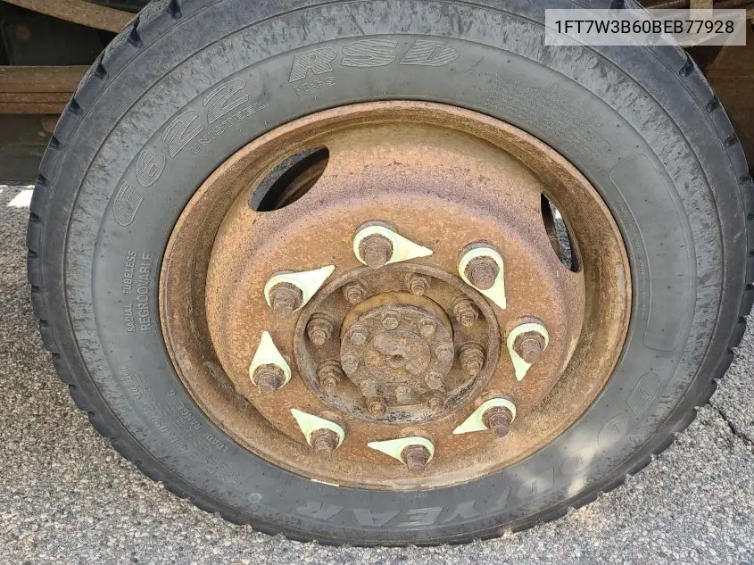 2011 Ford F350 Super Duty VIN: 1FT7W3B60BEB77928 Lot: 42626946