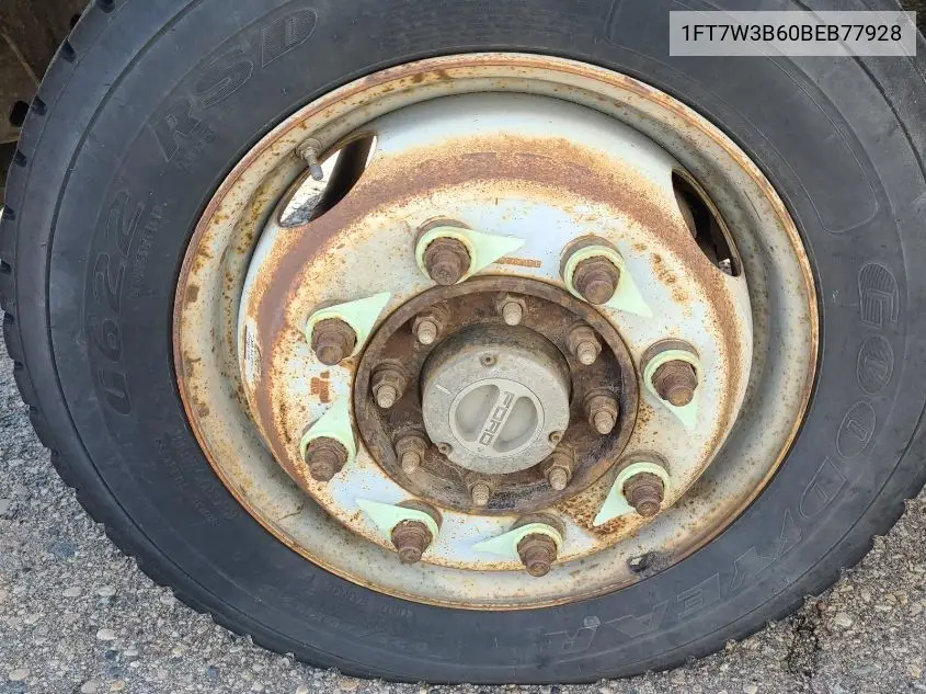 2011 Ford F350 Super Duty VIN: 1FT7W3B60BEB77928 Lot: 42626946