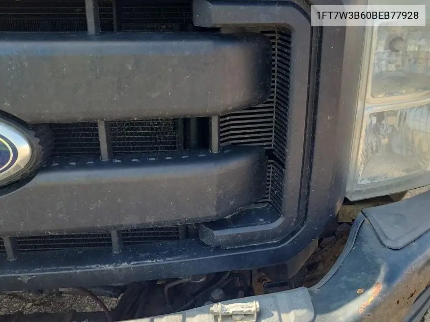 2011 Ford F350 Super Duty VIN: 1FT7W3B60BEB77928 Lot: 42626946