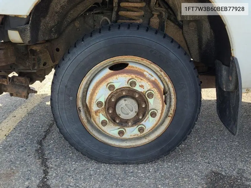2011 Ford F350 Super Duty VIN: 1FT7W3B60BEB77928 Lot: 42626946