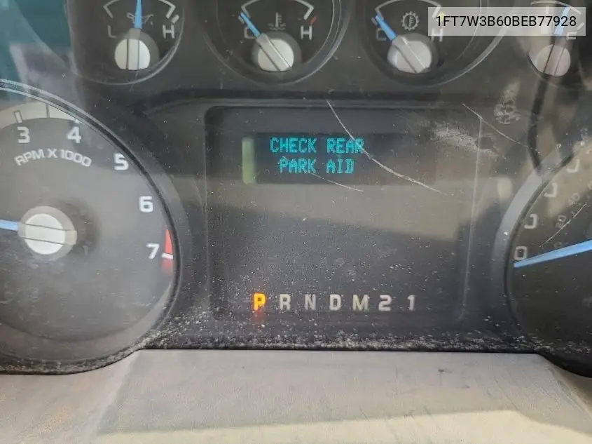2011 Ford F350 Super Duty VIN: 1FT7W3B60BEB77928 Lot: 42626946