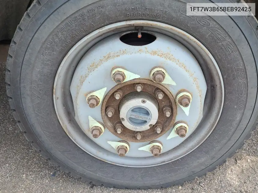 2011 Ford F350 Super Duty VIN: 1FT7W3B65BEB92425 Lot: 42626973