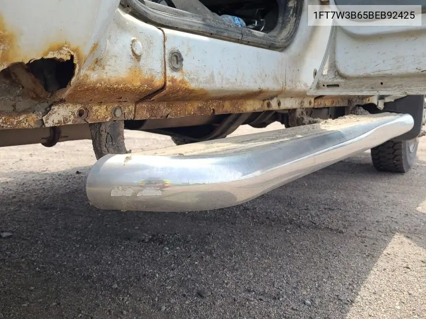 2011 Ford F350 Super Duty VIN: 1FT7W3B65BEB92425 Lot: 42626973