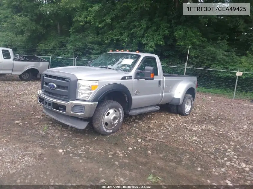2012 Ford F-350 Xl VIN: 1FTRF3DT7CEA49425 Lot: 42577098